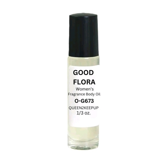Good Flora (Women) Aroma Similar All Natural Body Oil - 1/3 oz. Roll-On - Picture 5 of 5